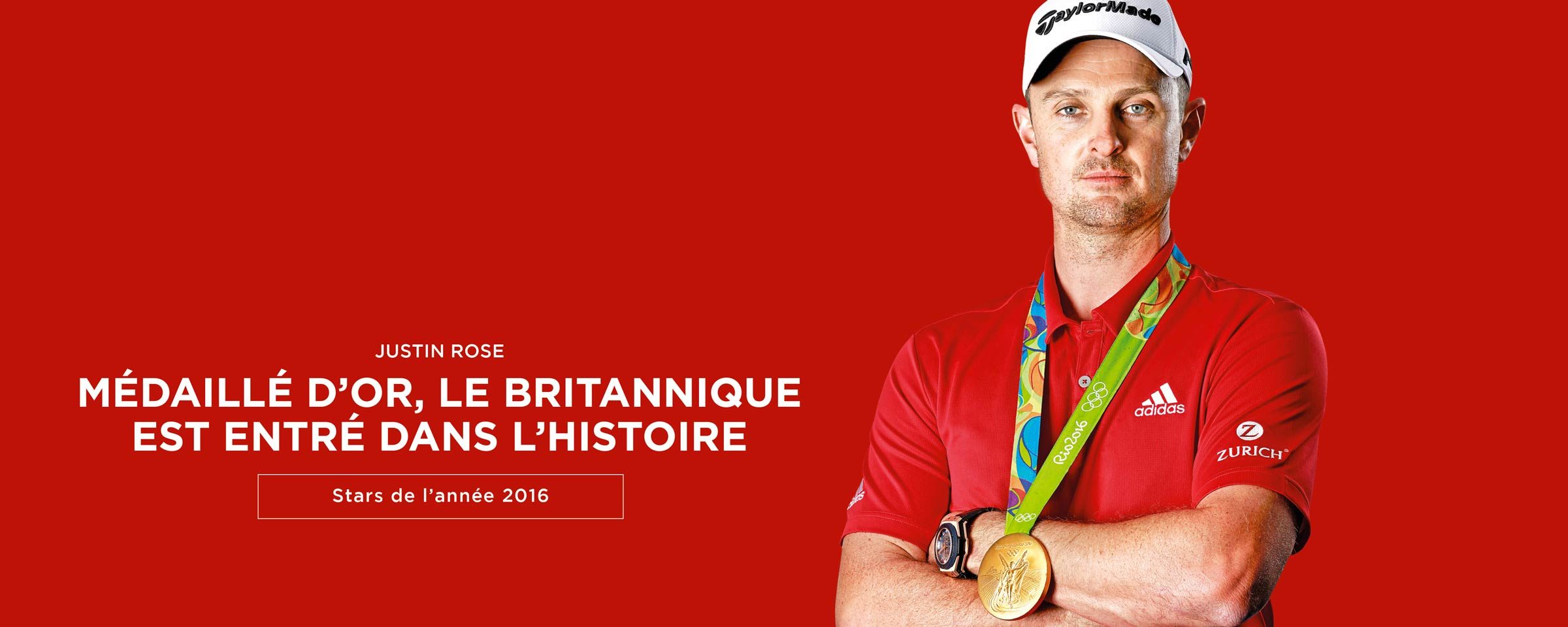 Justin Rose, le médaillé d’or