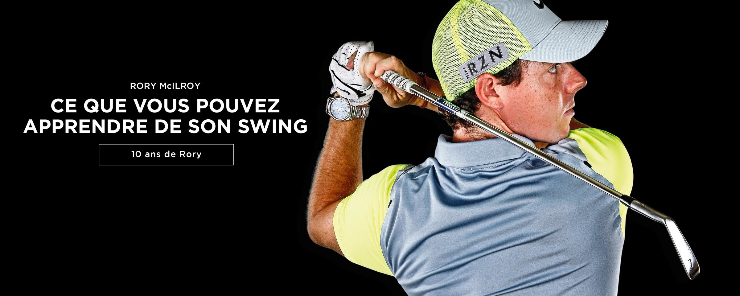 L’evolution du swing de Rory