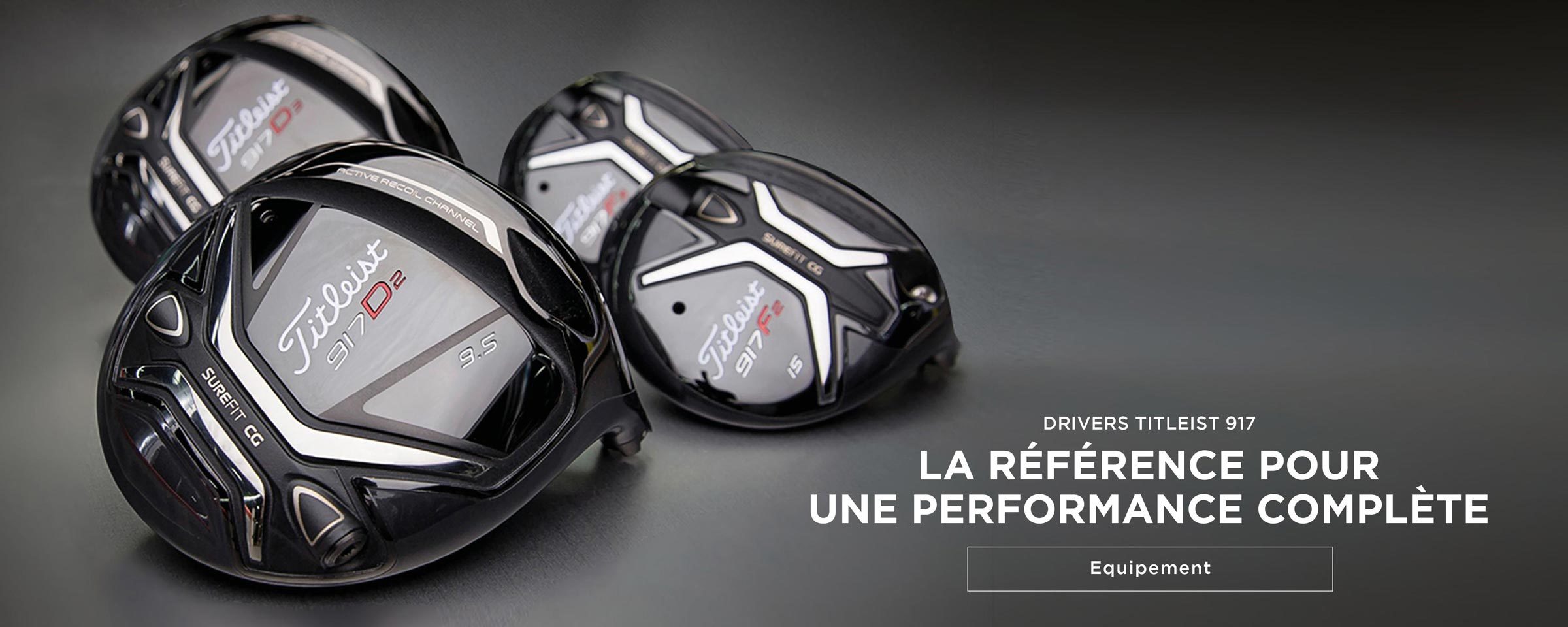 Drivers et bois de parcours Titleist 917