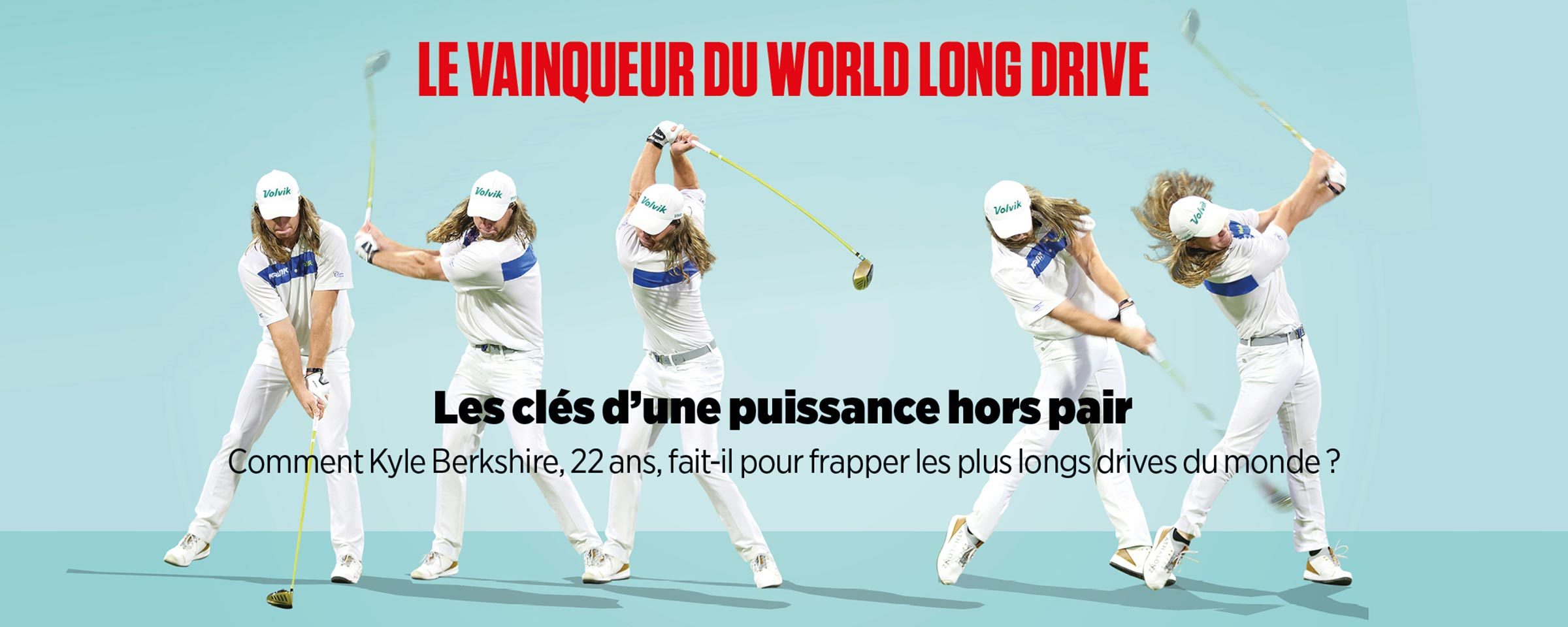 Le vainqueur du world long drive